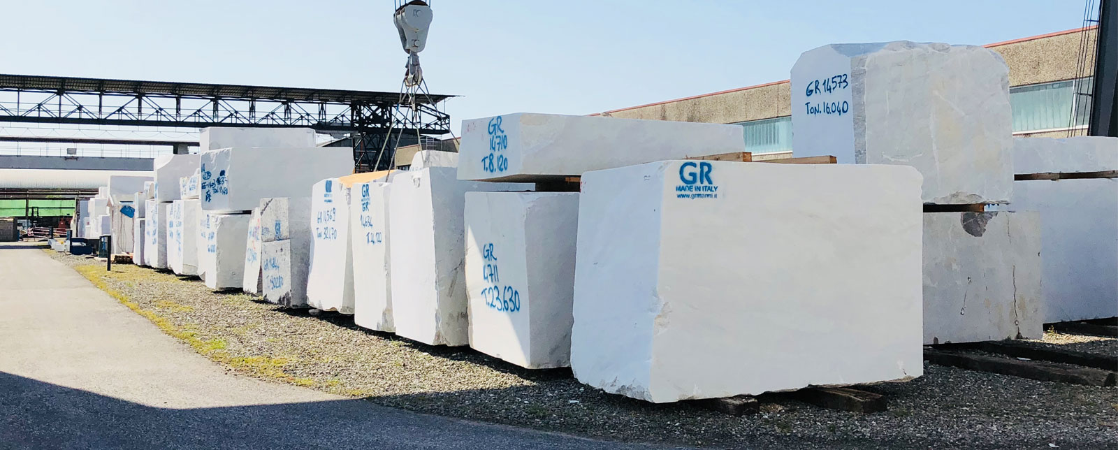 G.R. Marmi marble slabs selection